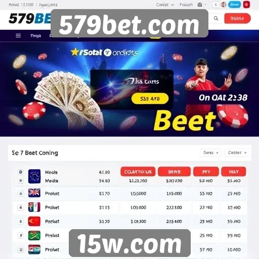 Tendências de jogos em sites como 579bet.com